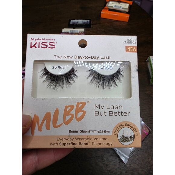 Kiss Lash Drip "Drenched" False Eyelashes Pack Spiky Boosted Volume 3D Drama Wet - Picture 15 of 16